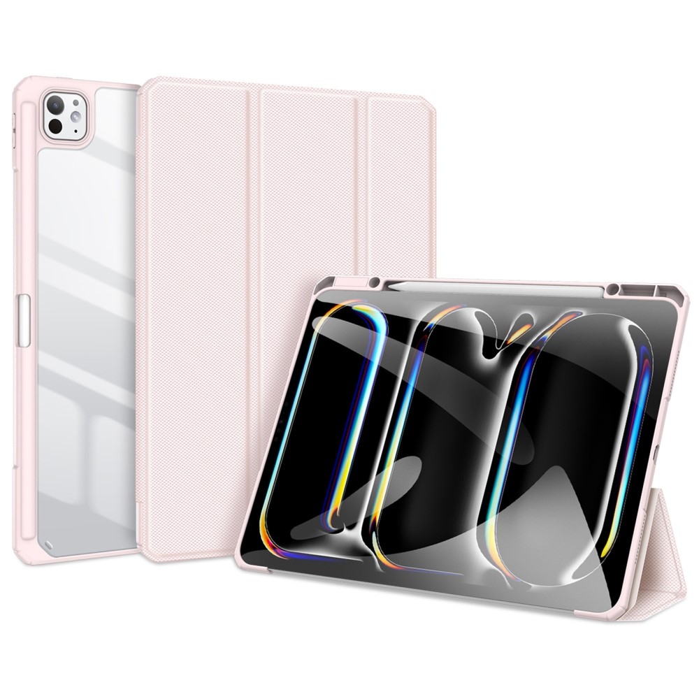 DUX chytré zavírací pouzdro na iPad Pro 13 (2024) - růžové