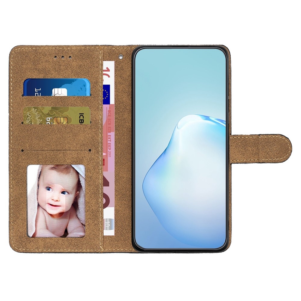 Line knížkové pouzdro na Xiaomi 15T - hnědé