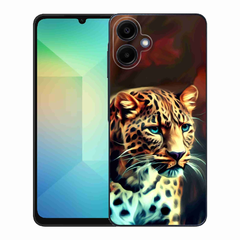Gelový kryt mmCase na Samsung Galaxy A06 4G - leopard