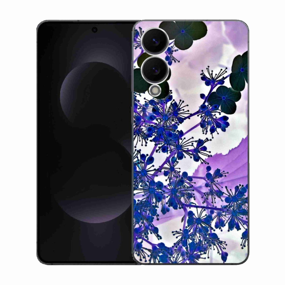 Gelový kryt mmCase na Samsung Galaxy S25 Edge - květ hortenzie