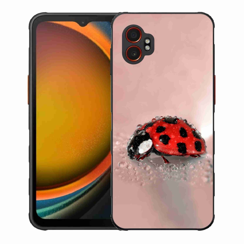 Gelový kryt mmCase na Samsung Galaxy Xcover 7 Pro - beruška