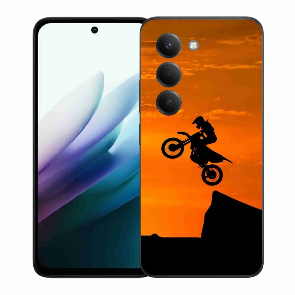 Gelový kryt mmCase na Xiaomi Redmi 15 4G/5G (171mm) - motocross