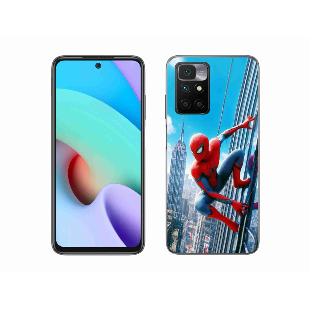 Gelový kryt mmCase na Xiaomi Redmi 10/Redmi 10 (2022) - spiderman