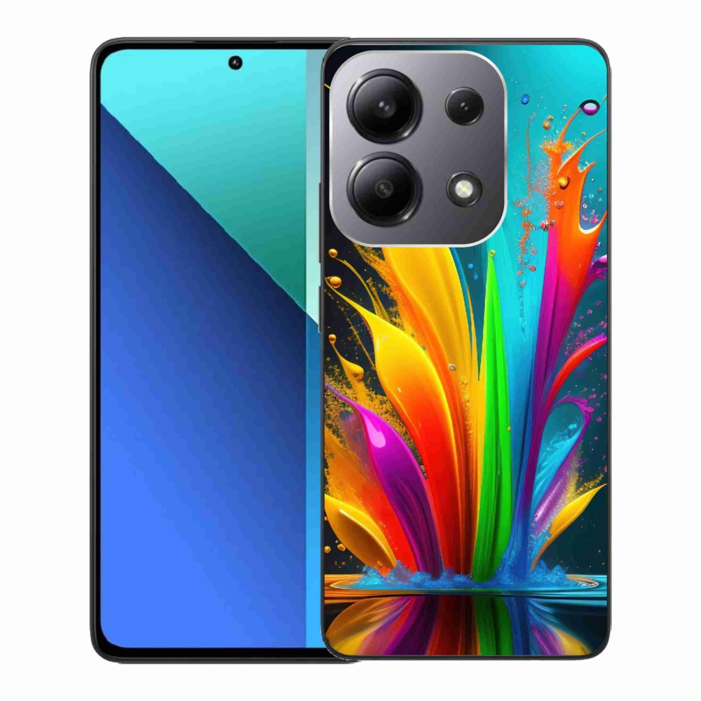 Gelový kryt mmCase na Xiaomi Redmi Note 13 - abstraktní motiv 1