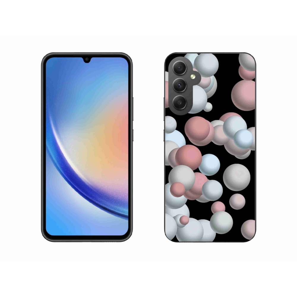 Gelový kryt mmCase na Samsung Galaxy A34 5G - abstraktní motiv 27
