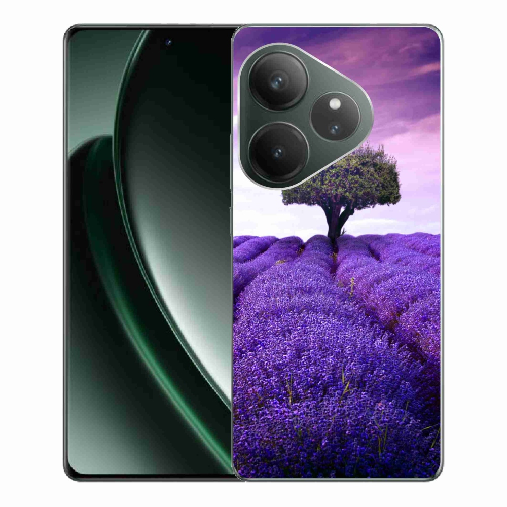 Gelový kryt mmCase na Realme GT 6 5G/GT 6T 5G - levandulová louka
