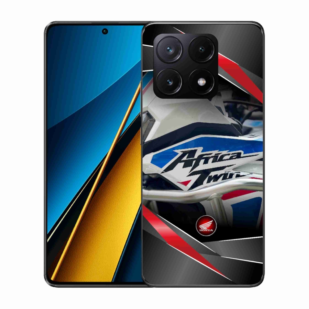 Gelový kryt mmCase na Xiaomi Poco X6 Pro 5G - motorka honda