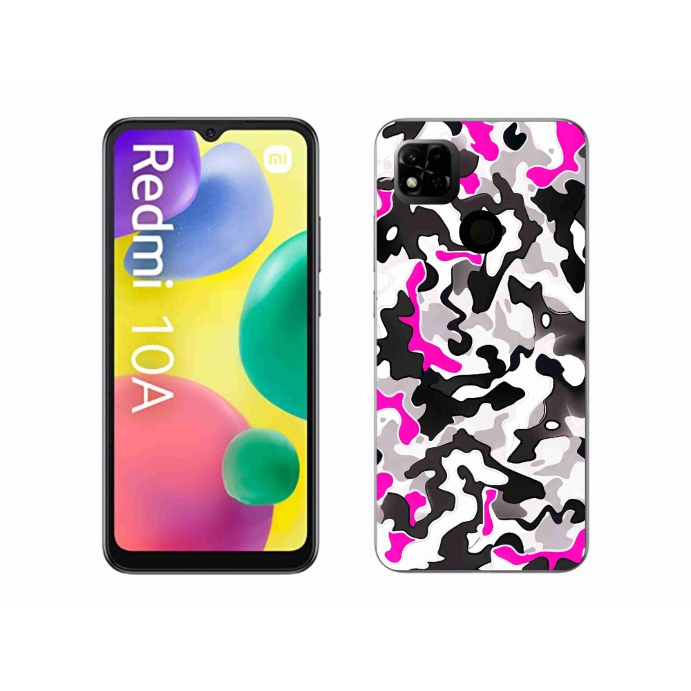 Gelový kryt mmCase na Xiaomi Redmi 10A - maskáčový vzor 5