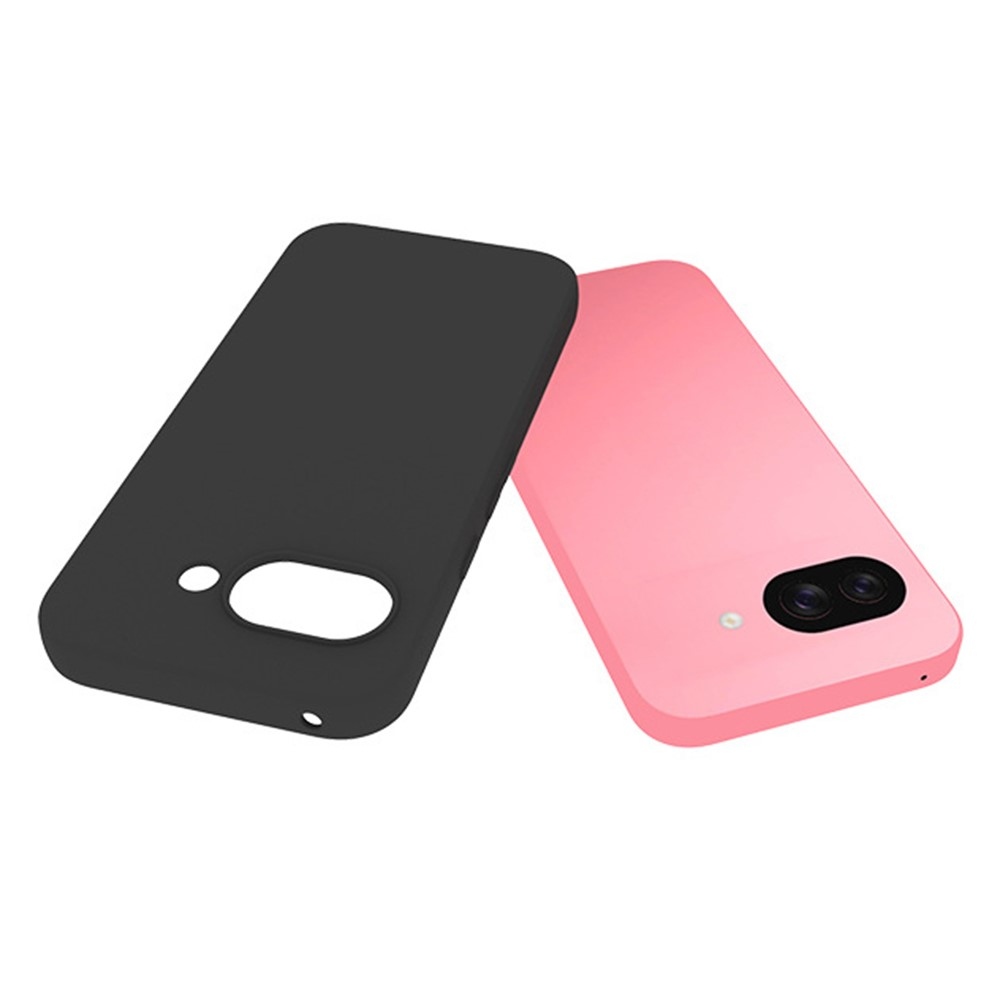 Matný gelový obal na Google Pixel 9a - černý