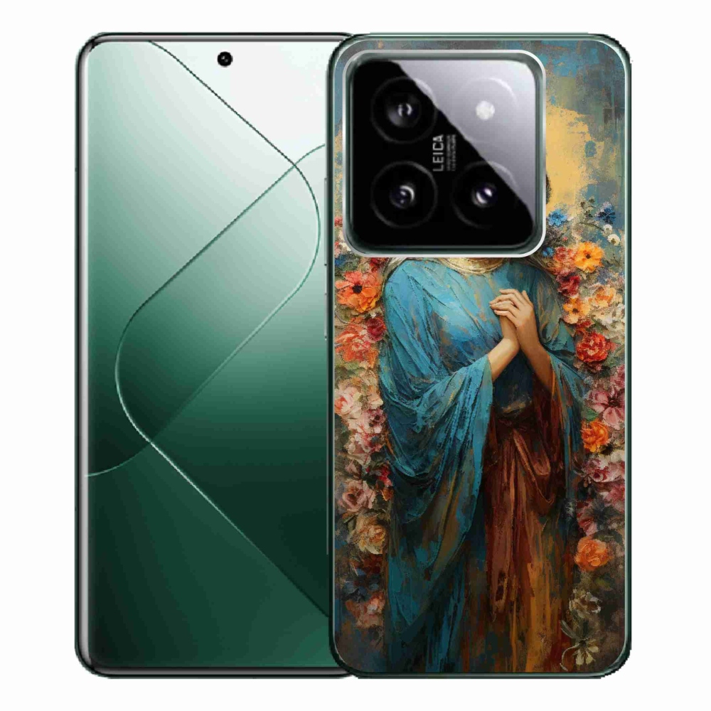 Gelový kryt mmCase na Xiaomi 14 Pro - svatá žena