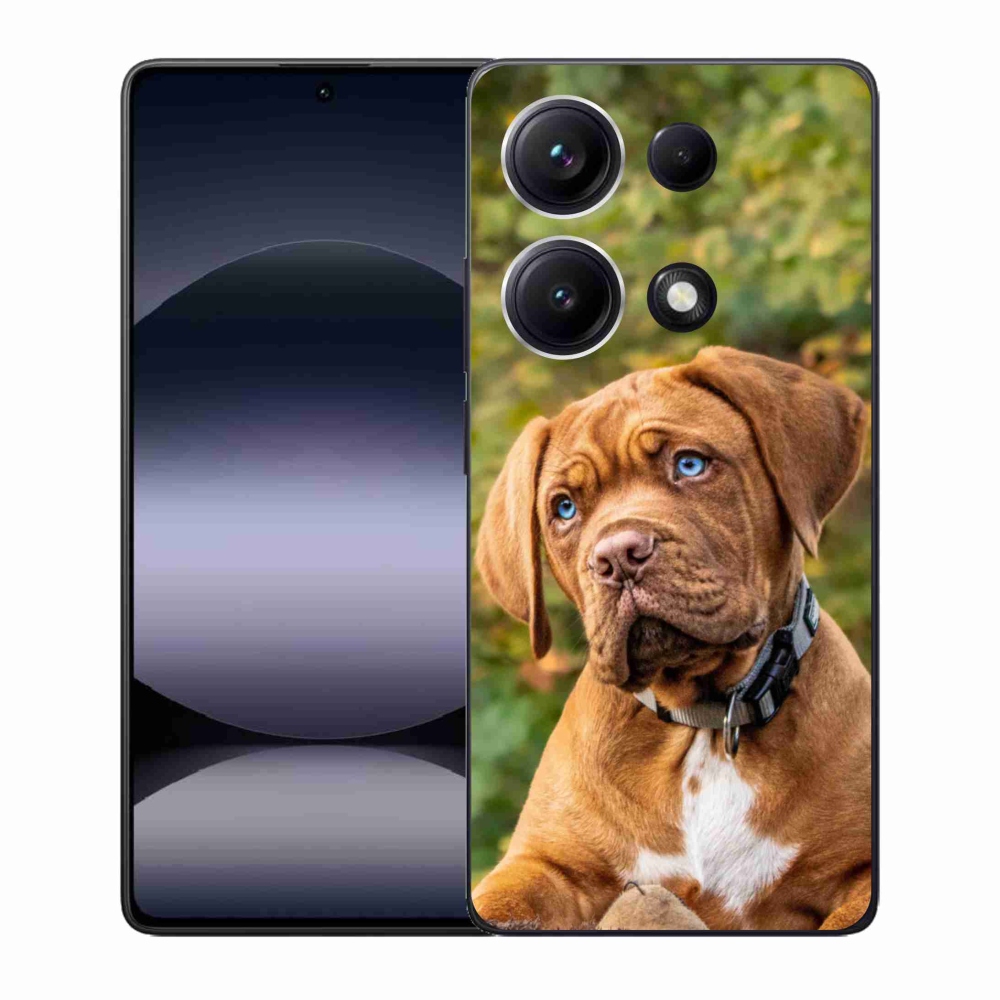Gelový kryt mmCase na Xiaomi Redmi Note 14S - štěně 