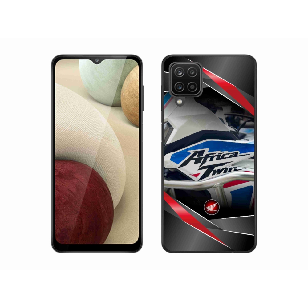 Gelový kryt mmCase na Samsung Galaxy M12 - motorka honda