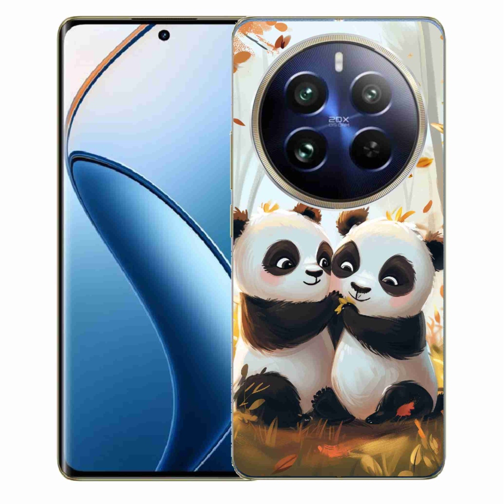 Gelový kryt mmCase na Realme 12 Pro 5G/12 Pro+ 5G - pandy