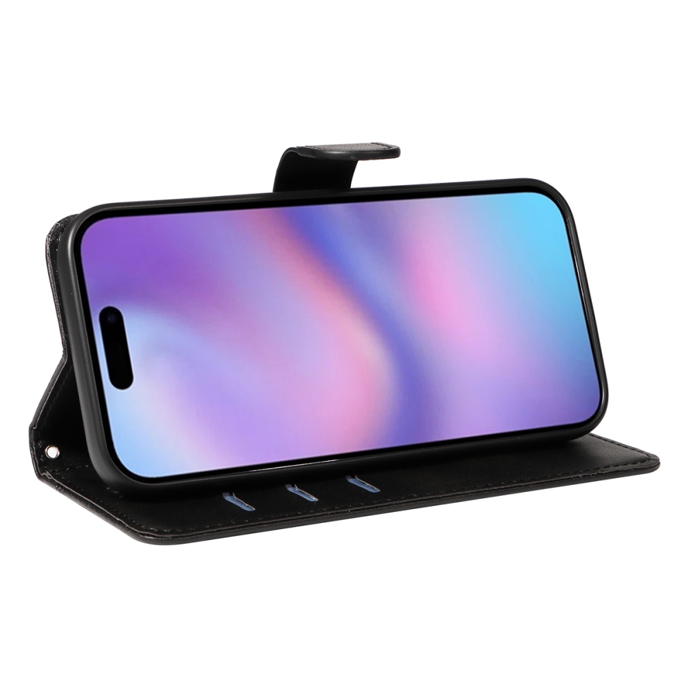 T-Shape knížkové pouzdro na iPhone 17 - černé