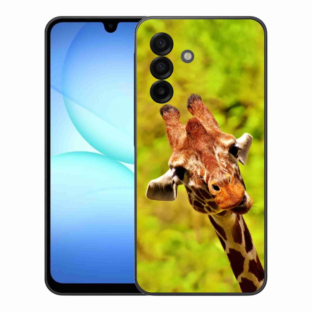 Gelový kryt mmCase na Samsung Galaxy A17 4G/5G - žirafa