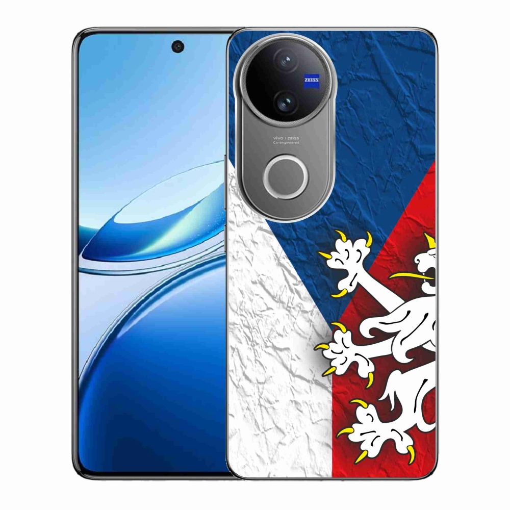Gelový kryt mmCase na Vivo V50 5G - česká vlajka 1