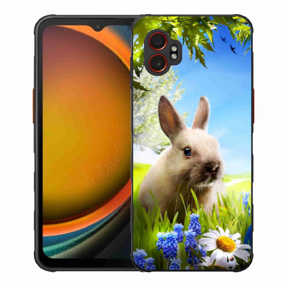 Gelový kryt mmCase na Samsung Galaxy Xcover 7 Pro - zajíček