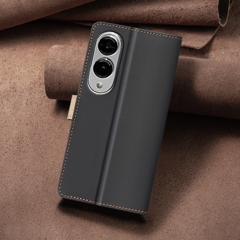 BNF DUO knížkové pouzdro na Samsung Galaxy S25 Edge - černé