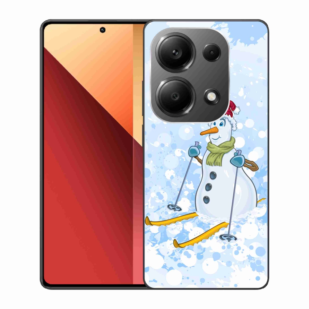 Gelový kryt mmCase na Xiaomi Redmi Note 13 Pro 4G/Poco M6 Pro - sněhulák