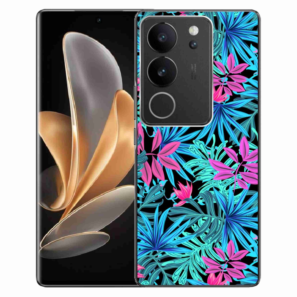 Gelový kryt mmCase na Vivo V29 5G - květiny 3
