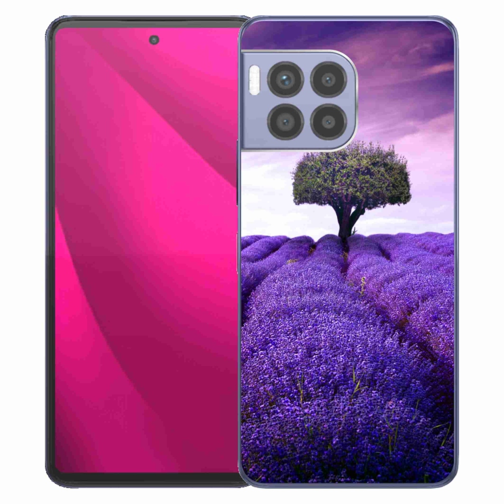 Gelový kryt mmCase na T-Mobile T Phone 2 Pro - levandulová louka