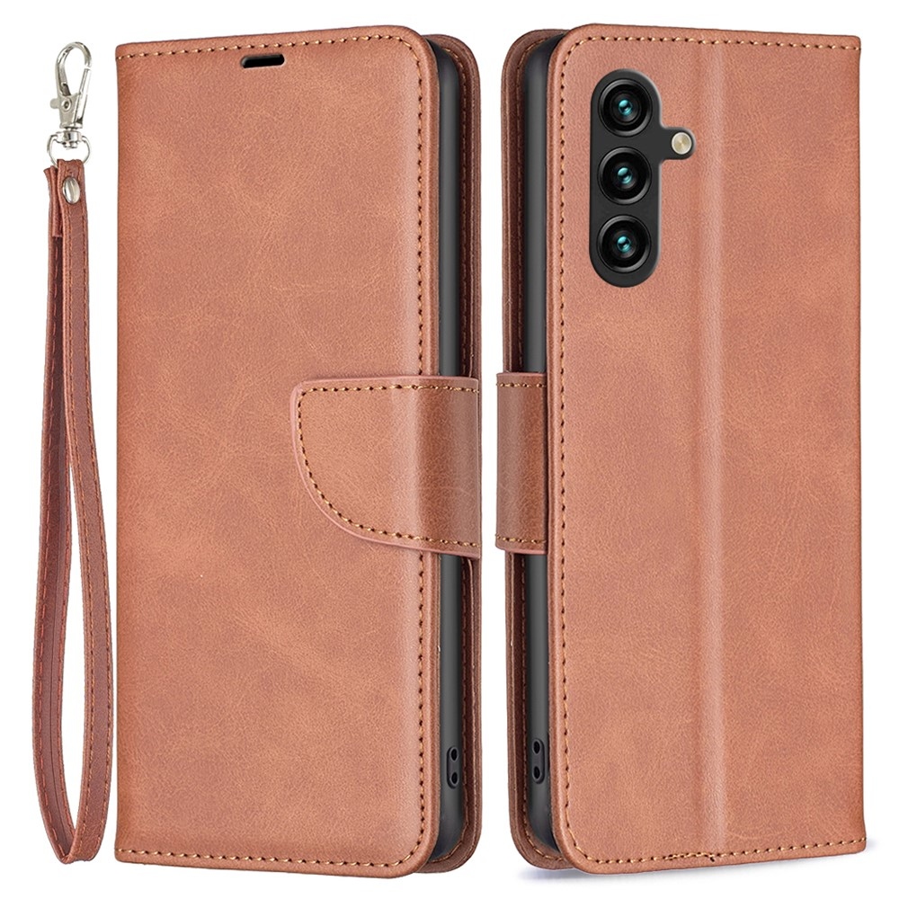 Case knížkové pouzdro na Samsung Galaxy A26 5G - hnědé