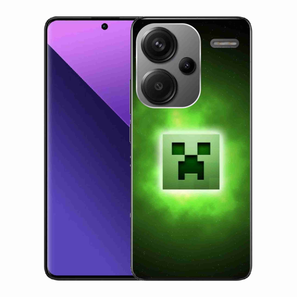 Gelový kryt mmCase na Xiaomi Redmi Note 13 Pro+ 5G - minecraft