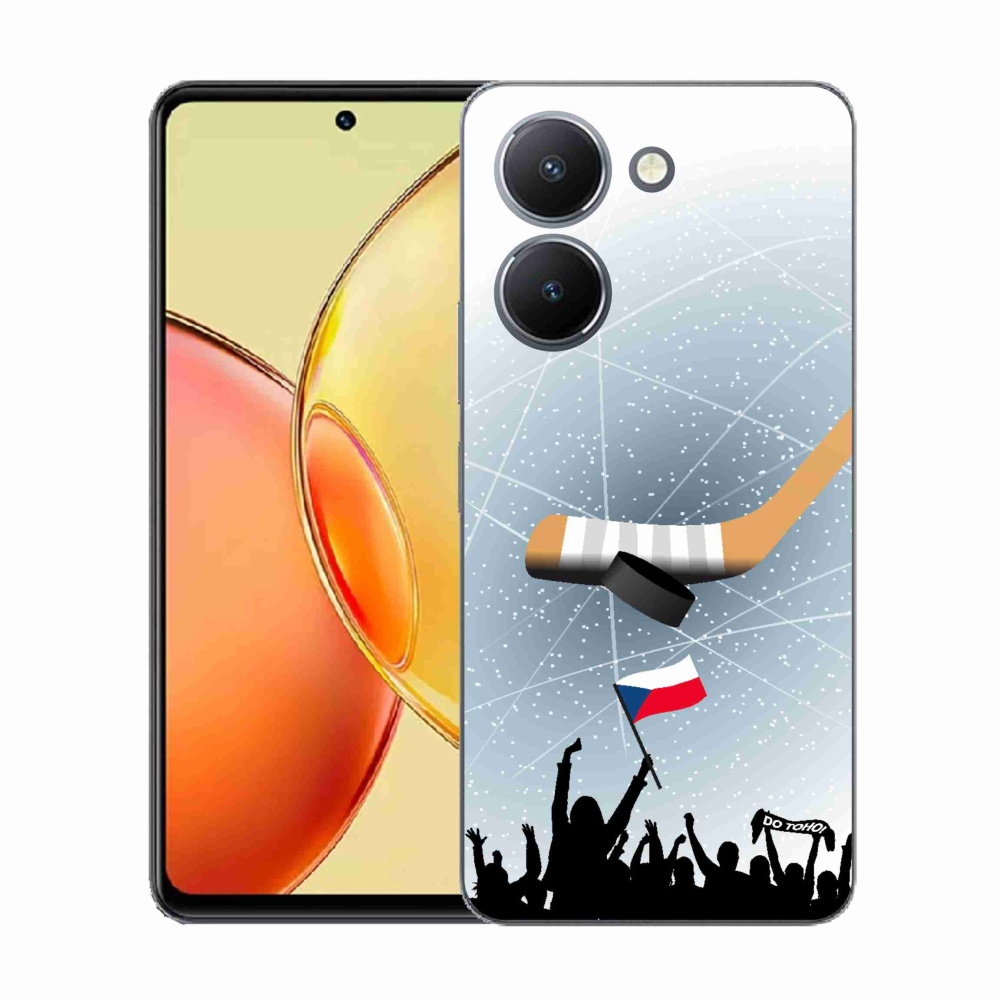 Gelový kryt mmCase na Vivo Y36 - fanoušci hokeje