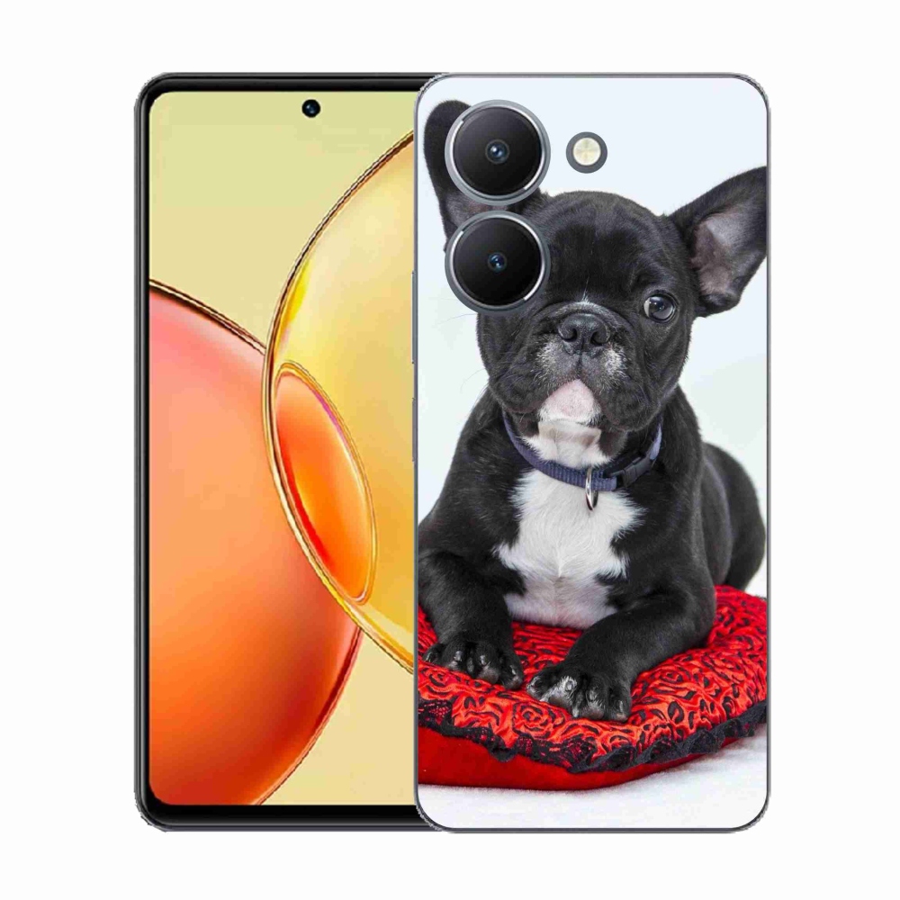 Gelový kryt mmCase na Vivo Y36 - buldok