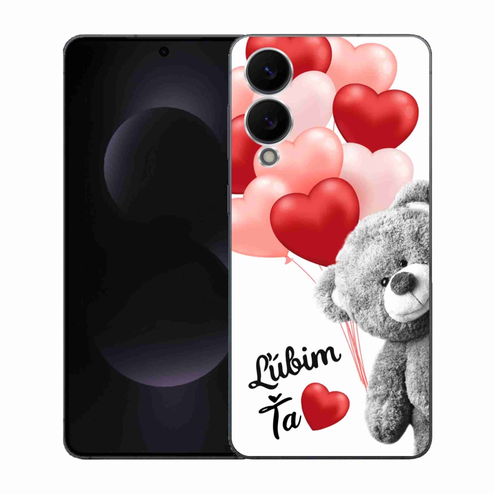 Gelový kryt mmCase na Samsung Galaxy S25 Edge - ľúbim ťa sk