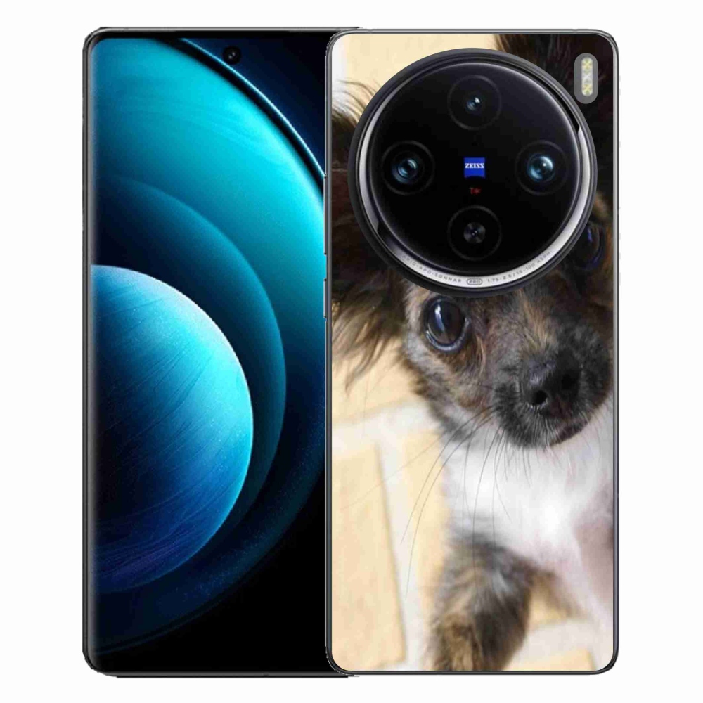 Gelový obal mmCase na Vivo X100 Pro 5G - čivava 2