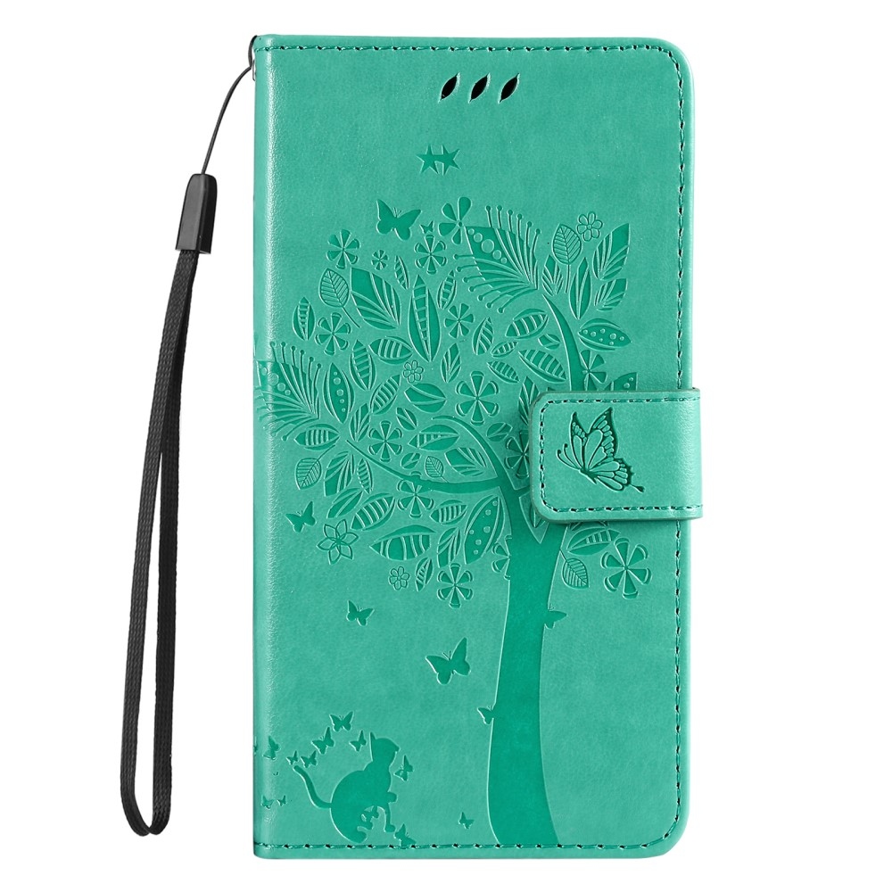 Trees knížkové pouzdro na Xiaomi Redmi Note 14 5G - modrozelené