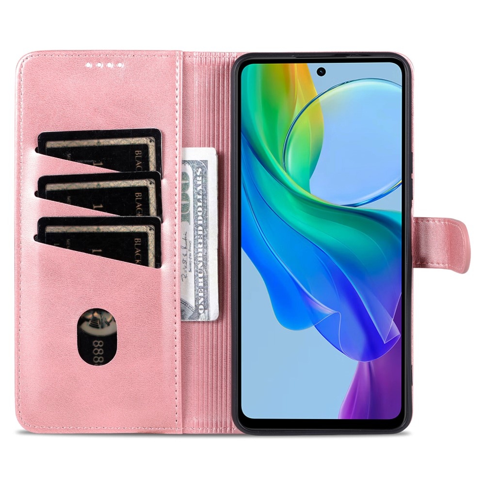 AZNS knížkové pouzdro na Vivo V29 Lite 5G - růžovozlaté