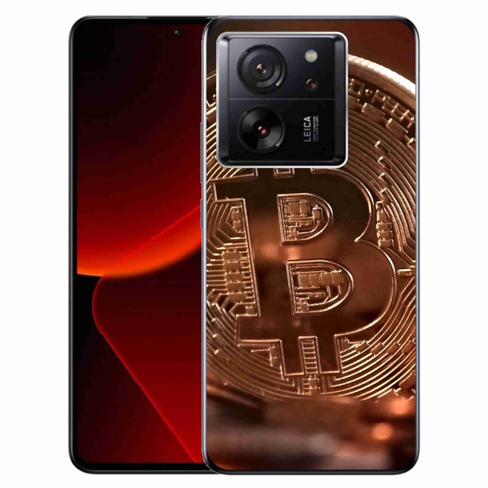 Gelový kryt mmCase na Xiaomi 13T/13T Pro - bitcoin