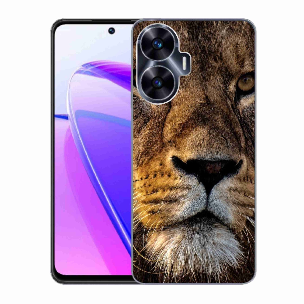 Gelový obal mmCase na Realme C55 - lev