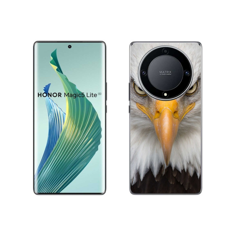 Gelový kryt mmCase na Honor Magic 5 Lite 5G - orel