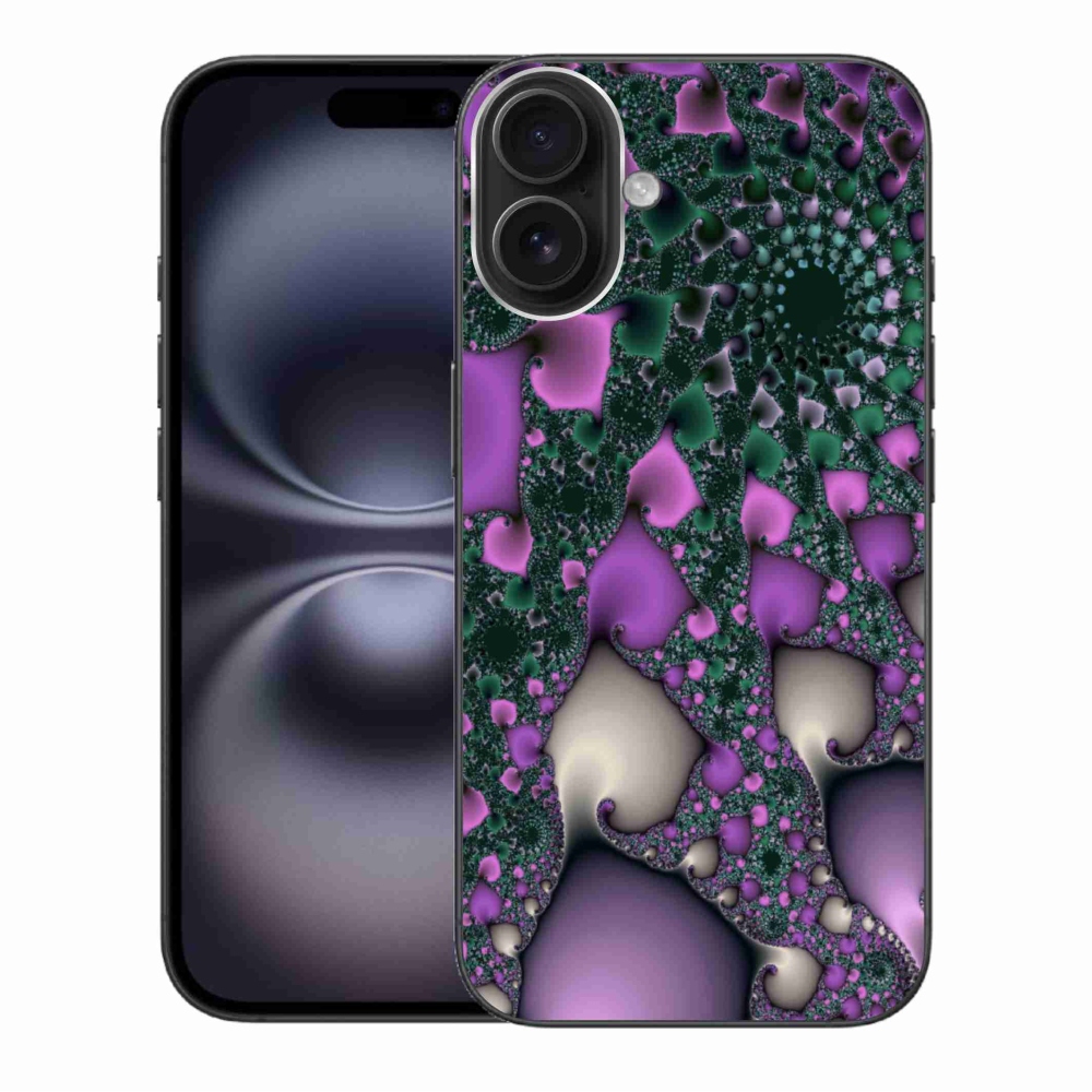 Gelový kryt mmCase na iPhone 16 Plus - abstrakt 7