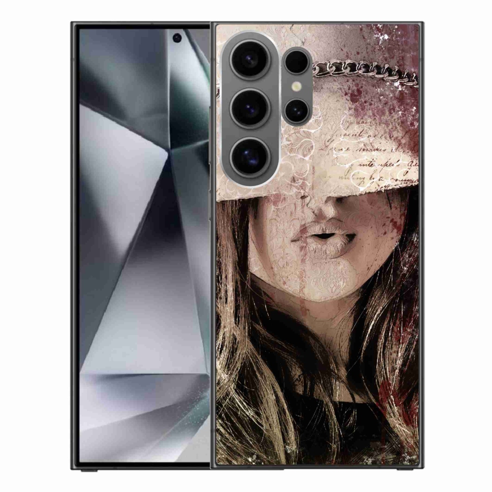 Gelový kryt mmCase na Samsung Galaxy S24 Ultra - dívka