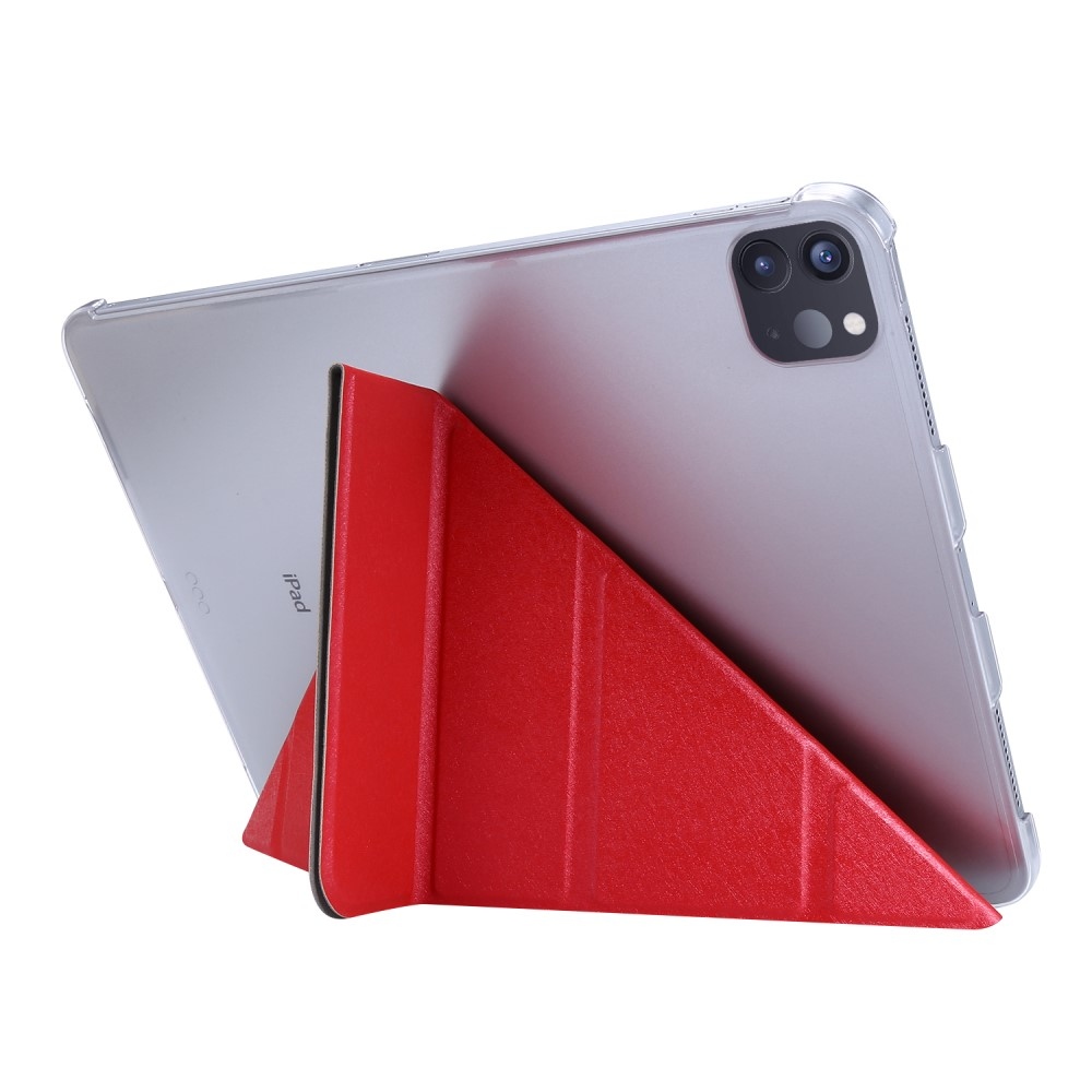 Origami chytré pouzdro na iPad Pro 12.9 (2020/21/22) - červené