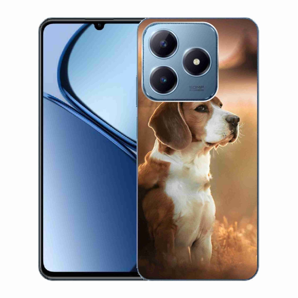 Gelový kryt mmCase na Realme C63 - bígl