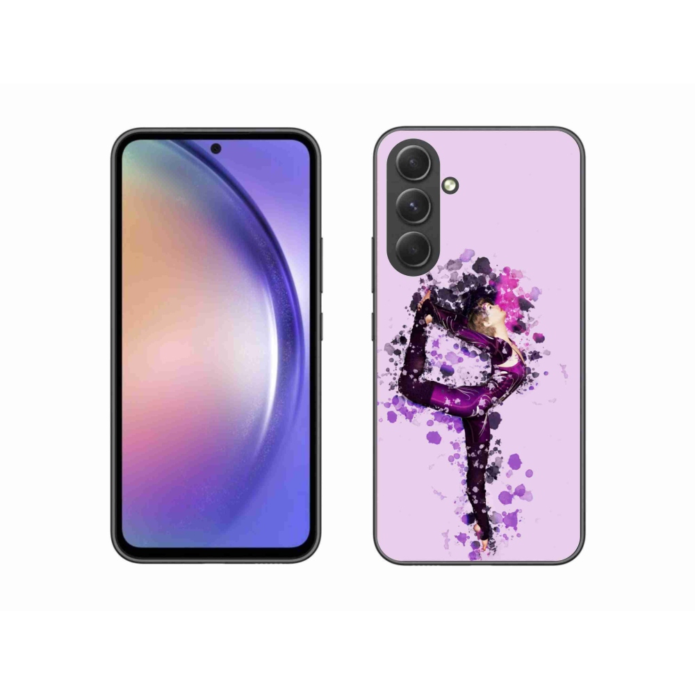 Gelový kryt mmCase na Samsung Galaxy A54 5G - baletka