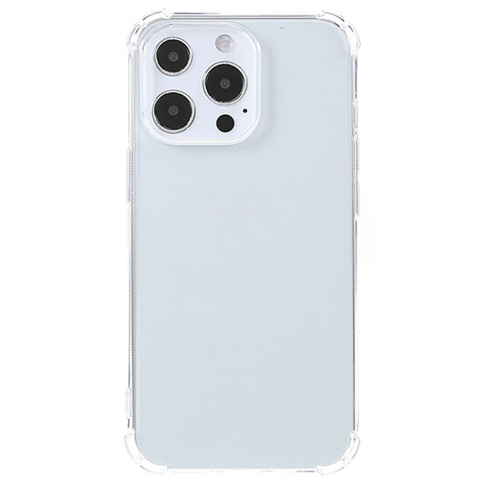 Průhledný gelový obal s vyztuženými rohy na Xiaomi 14T Pro - průhledný