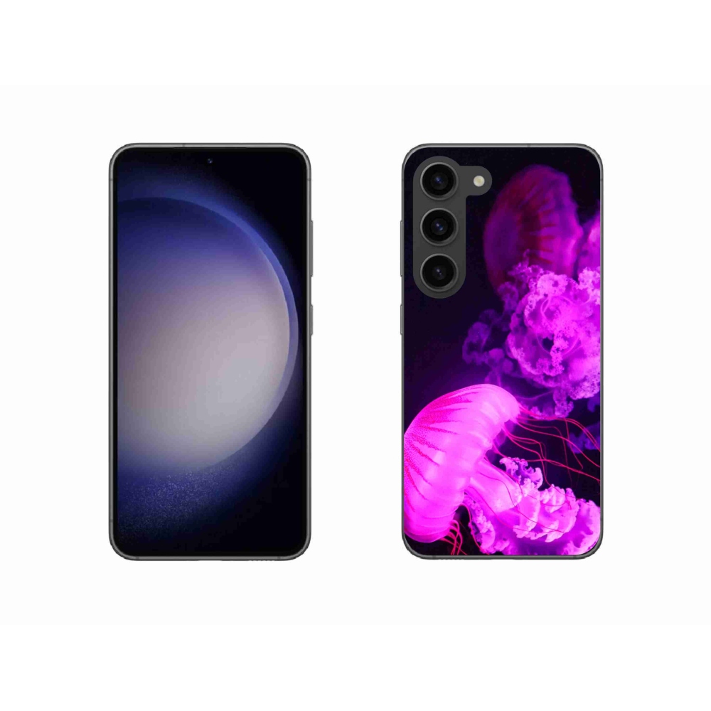 Gelový kryt mmCase na Samsung Galaxy S23 5G - medúza 1