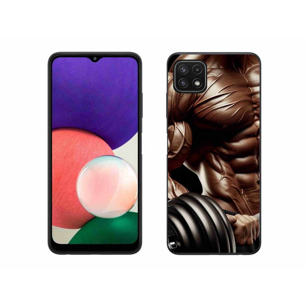 Gelový kryt mmCase na Samsung Galaxy A22 5G - posilování 4