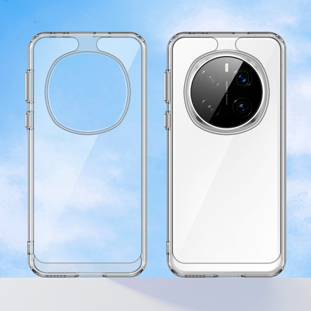 Gelový obal s pevnými zády na Honor Magic 7 Pro 5G - průhledný