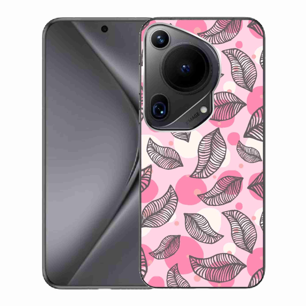 Gelový kryt mmCase na Huawei Pura 70 Ultra - kreslené padající listy