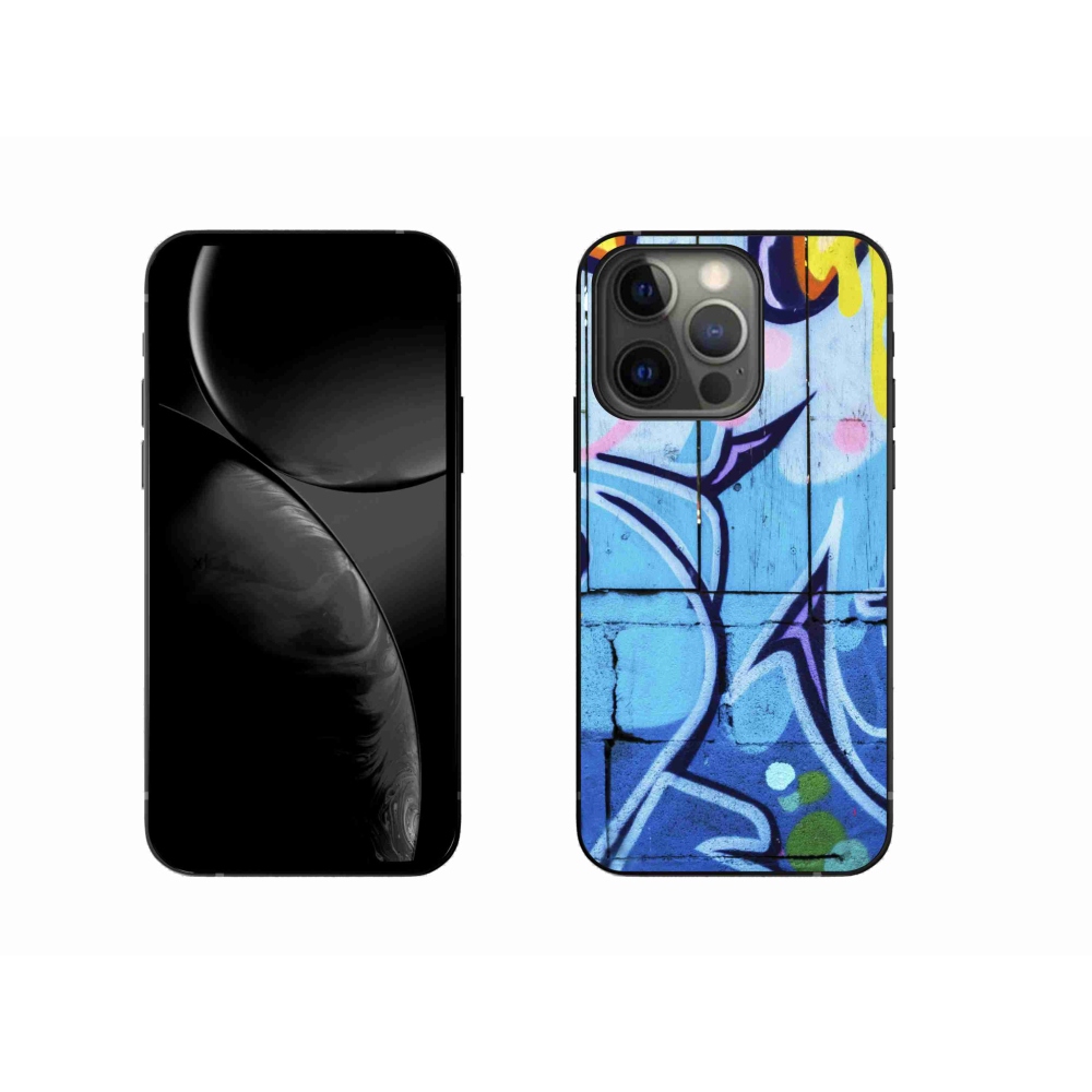 Gelový kryt mmCase na iPhone 13 Pro - graffiti