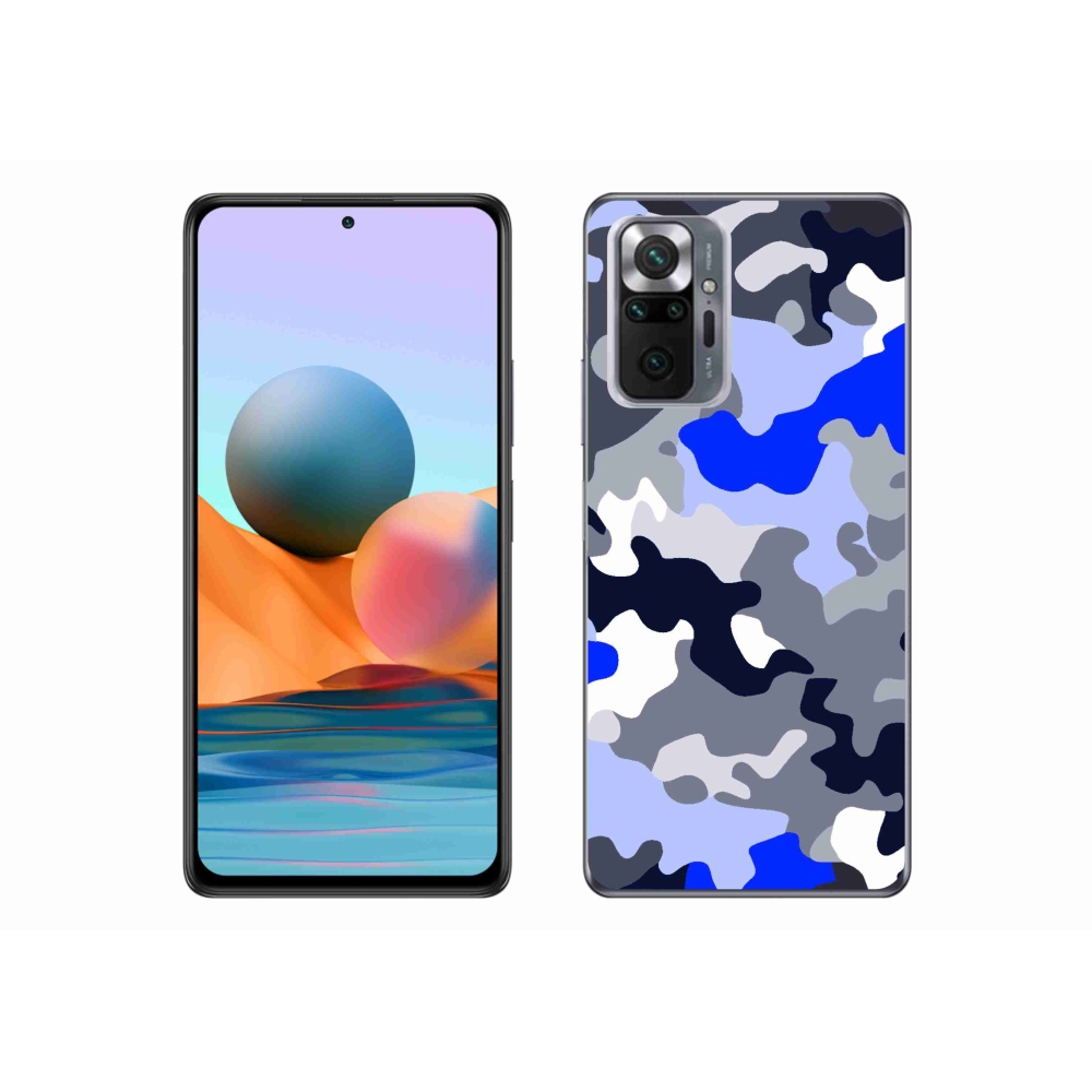 Gelový kryt mmCase na Xiaomi Redmi Note 10 Pro - maskáčový vzor 8