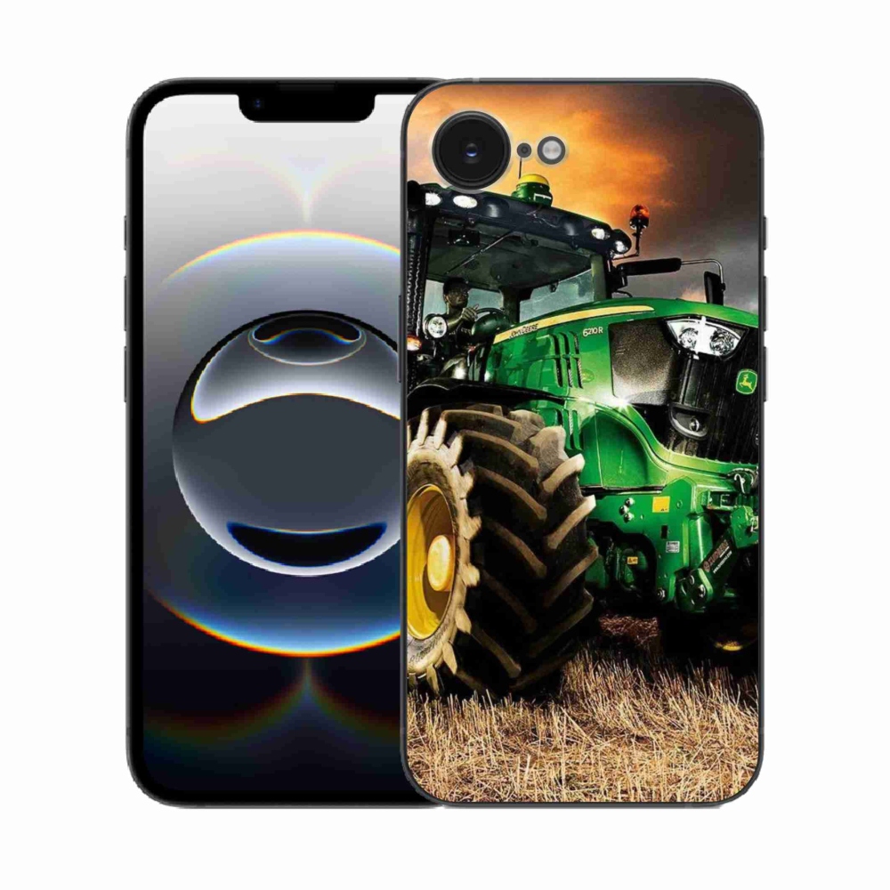 Gelový kryt mmCase na iPhone 16e - traktor