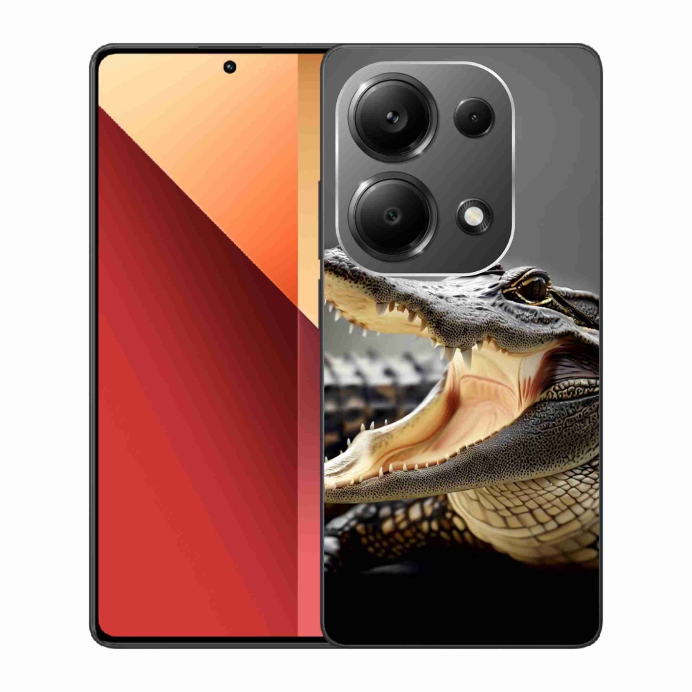 Gelový kryt mmCase na Xiaomi Redmi Note 13 Pro 4G/Poco M6 Pro - krokodýl